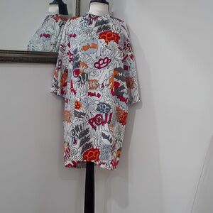 POW, bang, white 3X T-shirt